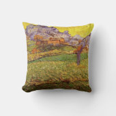 Meadow in Mountains by Vincent vanゴッホ クッション (正面)