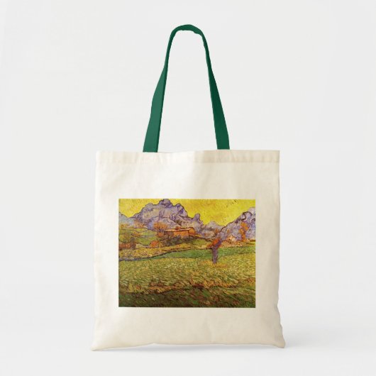 Meadow in Mountains by Vincent vanゴッホ トートバッグ (正面)