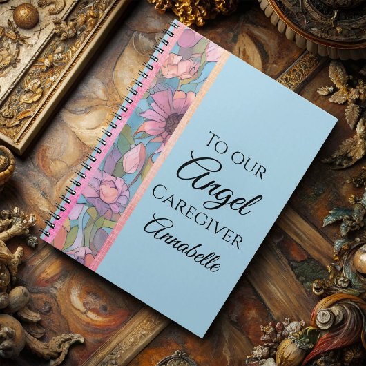 Meadow Laneフローラ介護者スパイラルフォトノートブック ノートブック