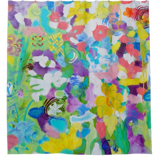 Meadow Melody シャワーカーテン (正面)