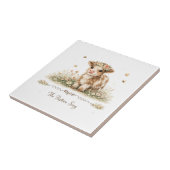 Meadow Melody cow paper plates タイル (側面)