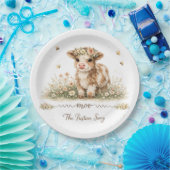 Meadow Melody cow paper plates ペーパープレート (パーティー)