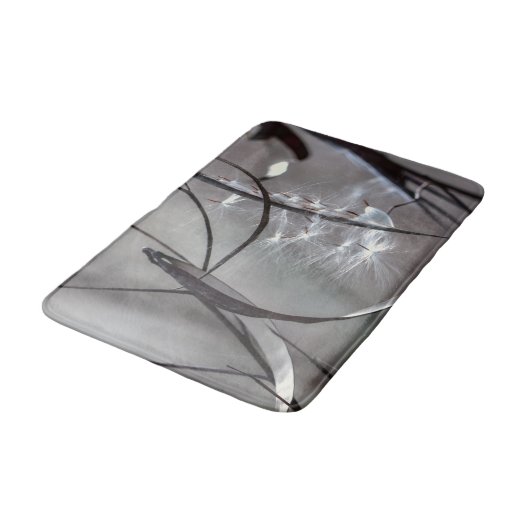 Meadow Seeds and Pods Fall  バスマット (アングル)