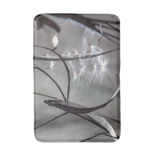 Meadow Seeds and Pods Fall  バスマット (正面縦)