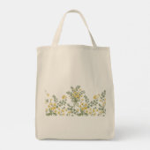 Meadow Wild Primrose & Eucalyptus Botanical bag トートバッグ (裏面)