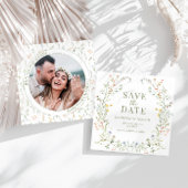 Meadow Wildflower日付写真の招待を保存