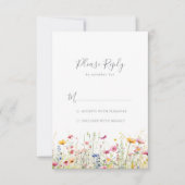 Meadow Wildflower カラフル RSVP (正面)