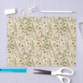 Meadowcore Botanical Illustrations Flowers Grasses 薄葉紙 (クラフト)