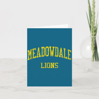 Meadowdale高校 デイトン デザイン カード