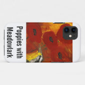 MeadowlarkのiPhoneの場合を持つケシ Case-Mate iPhoneケース (裏面(横))