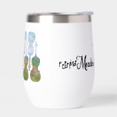 Meadowlark Violin Coffee/Tea Prining Tumbler (左面)