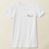 Meadowlark Violin Not All Who Improvise are Lost Tシャツ (レイダウン)