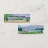 Meadows自然関連の名刺 スキニー名刺 (正面/裏面)