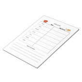 Meal Plan Weekly Page メモ帳 (アングル)