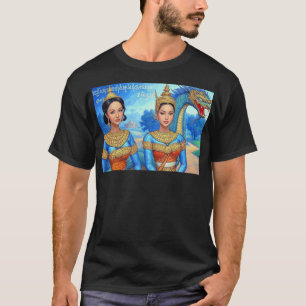 MealeaとRahuとの友人の寒さ Tシャツ
