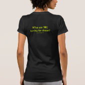 MealsMaid #1 Tシャツ (裏面)