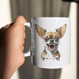meanチワワ |おもしろい犬 コーヒーマグカップ
