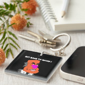 mean puppet boss - Get back to work ! キーホルダー (正面右)