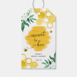 Mean to Beeブライダルシャワーありがとう ギフトタグ