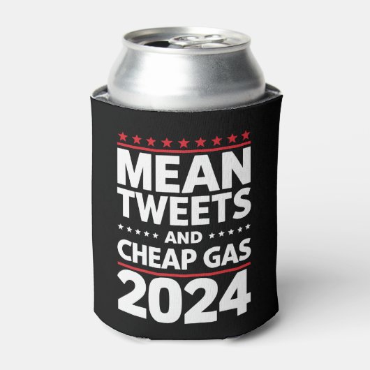 Mean Tweets And Cheap Gas 2024選挙 缶クーラー (缶正面)