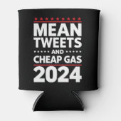 Mean Tweets And Cheap Gas 2024選挙 缶クーラー (正面)