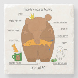 Meanderventures Toolkit No. 480オティス ストーンコースター