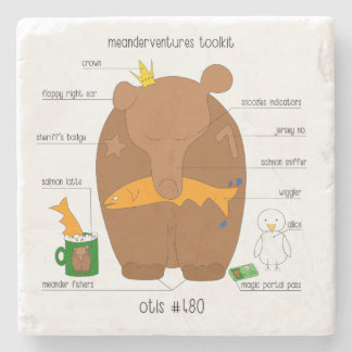 Meanderventures Toolkit No. 480オティス ストーンコースター