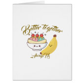 Meaningful Gift for Couples  Elegant Greeting card (正面)