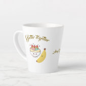  Meaningful Gift for Couples – Elegant Lov カフェラテマグ (左アングル)
