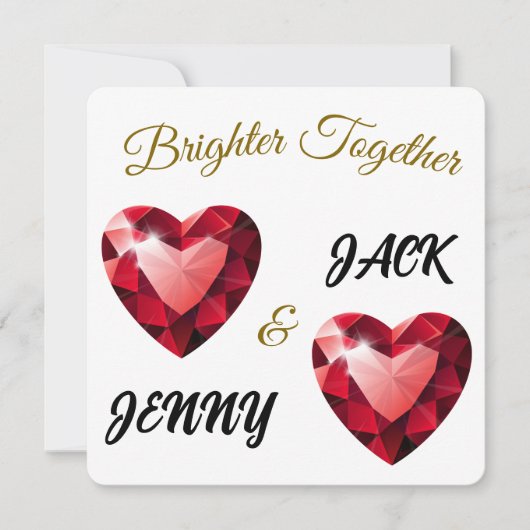 Meaningful Gift for her – Elegant Love (正面)