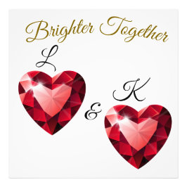 Meaningful Gift for her – Elegant Love フォトプリント