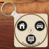 Meaningful Keys of Today & Tomorrow キーホルダー (正面)