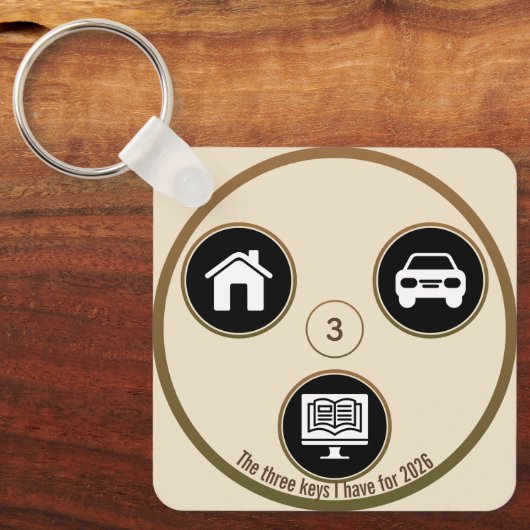 Meaningful Keys of Today & Tomorrow キーホルダー (正面)