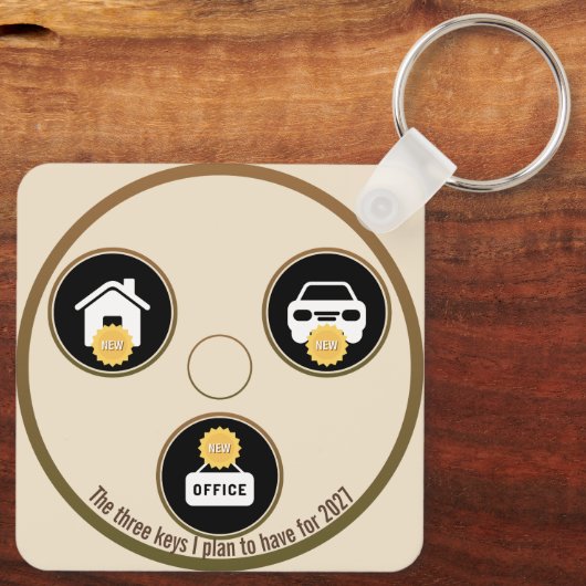 Meaningful Keys of Today & Tomorrow キーホルダー (裏面)