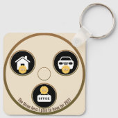 Meaningful Keys of Today & Tomorrow キーホルダー (裏面)