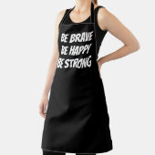 Meaningful Motivational Positive Quote エプロン (インサイチュ)