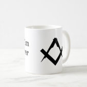 Meaningful Motivational Positive Quote コーヒーマグカップ (正面右)