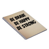 Meaningful Motivational Positive Quote ノートブック (右側)