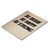 Meaningful Motivational Positive Quote ノートブック (左側)