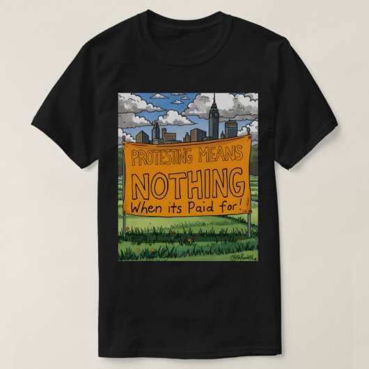 Means Nothing No. 3 Tシャツ (デザイン正面)