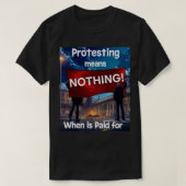 Means Nothing No. 4 Tシャツ (デザイン正面)