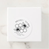 Meared to Bee結婚式の引き出物ラベル フェイバータグ (インサイチュ)