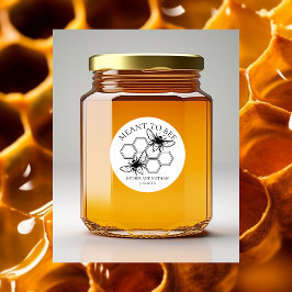 Meared to Bee結婚式の引き出物ラベル ラウンドシール