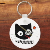 MEARRRRRRRR! Pirate Cat Key Chain キーホルダー (正面)
