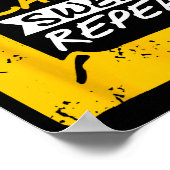 Measure Cut Carve Swear Repeat Funny Diy Workshop  ポスター (角)