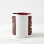 Measure It Improve It - Lean Six Sigma Motivation マグカップ (中央)