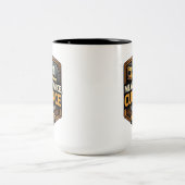 Measure Twice Cut Once - Woodworking & Carpenter G ツートーンマグカップ (中央)