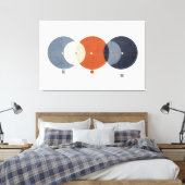 Measured Continuum キャンバスプリント (インサイチュ (寝室))