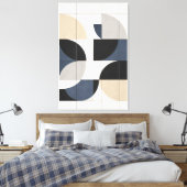 Measured Horizon キャンバスプリント (インサイチュ (寝室))