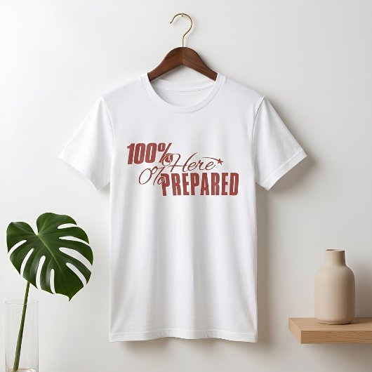 Measured Humour | Present v Prepared | Light Tシャツ